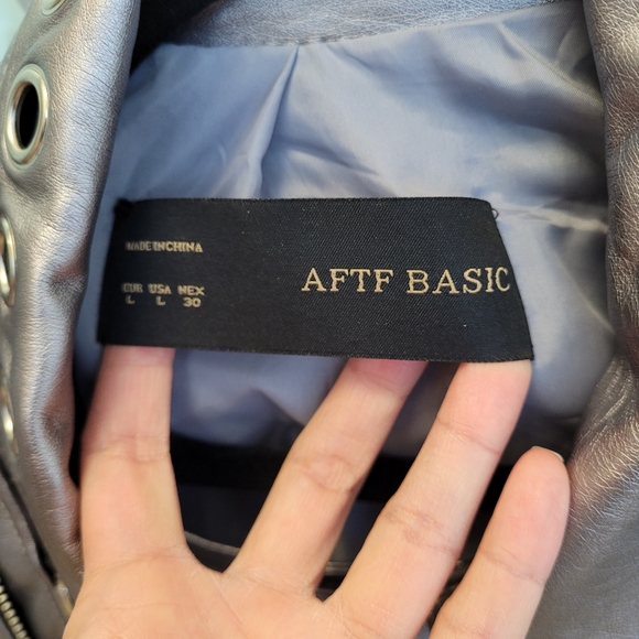 Vegan Leather Moto Jacket - Picture 7 of 7